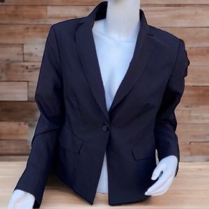 ❄️ 50% off winter Marc Aurel plaid navy vintage blazer Euro 38 US 8